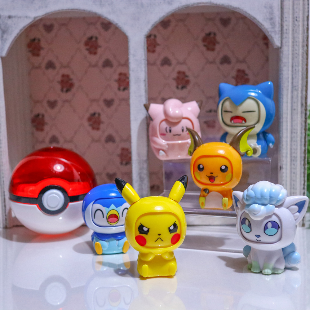 寶可夢變臉公仔精靈球S4