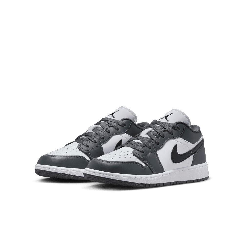 Nike Air Jordan 1 Low Iron Grey GS 黑灰 553560-152