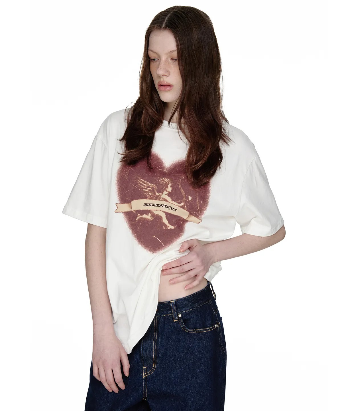 SUNBURN PROJECT Cupid Overfit T-shirt