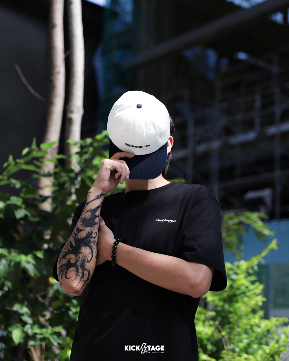 [西門實體門市現貨] thisisneverthat T-Logo Cap 黑 白 Logo 經典 棒球帽【TN250C01】