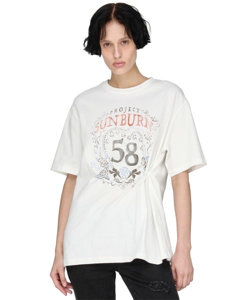 SUNBURN PROJECT Sunburn Two-way Overfit T-shirt