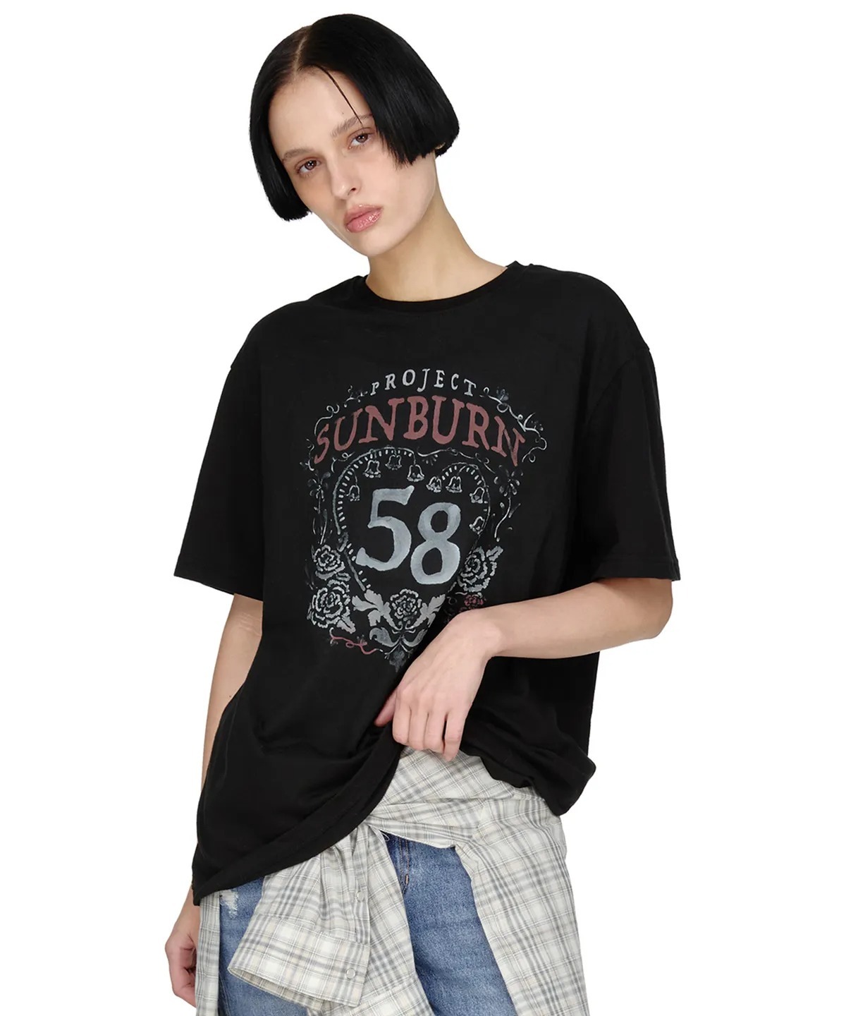 SUNBURN PROJECT Sunburn Two-way Overfit T-shirt