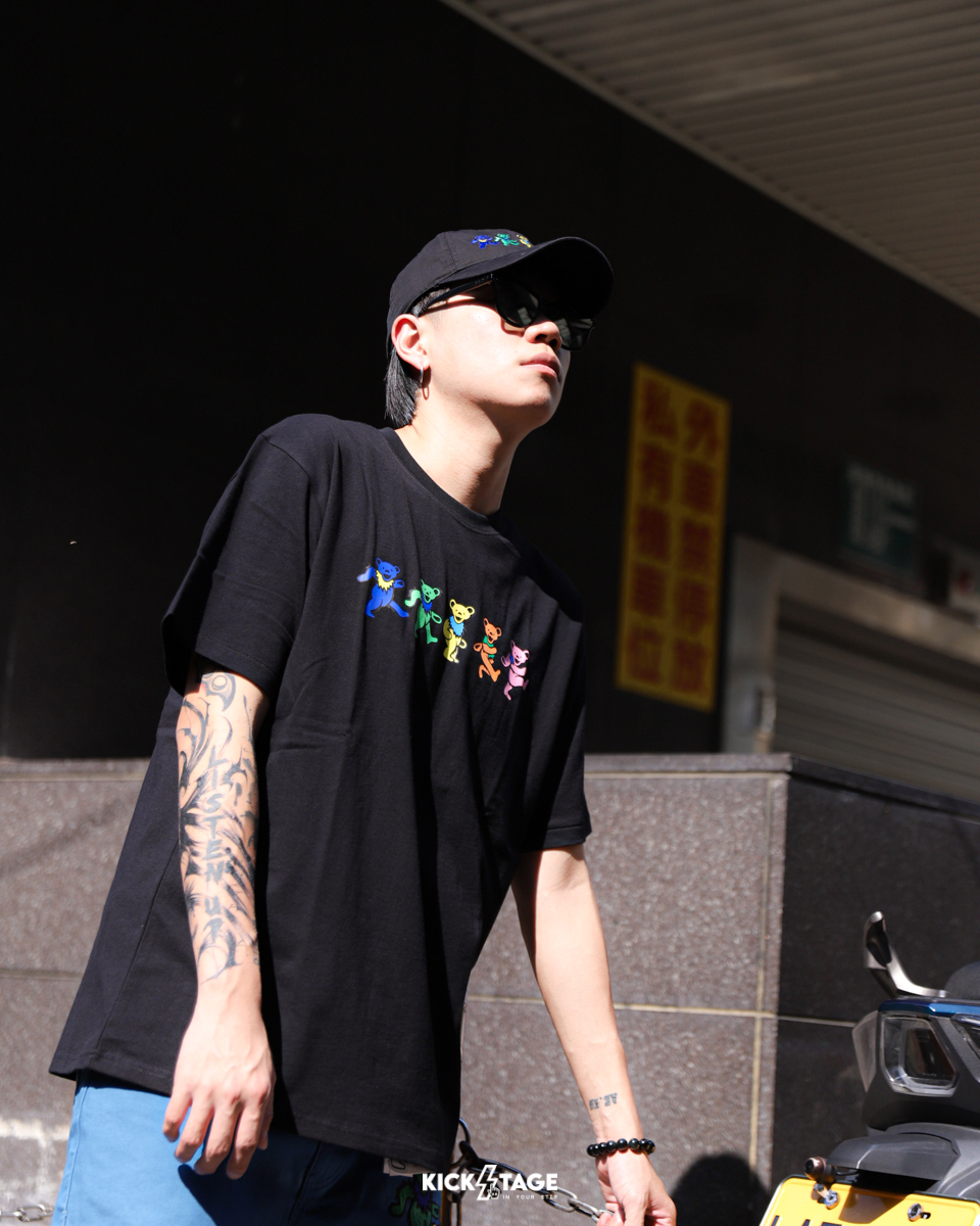 [西門實體門市現貨] thisisneverthat GD Dancing Bears Tee 黑 白 感恩而死樂團 跳舞熊 Logo 短TEE【GD251T01】