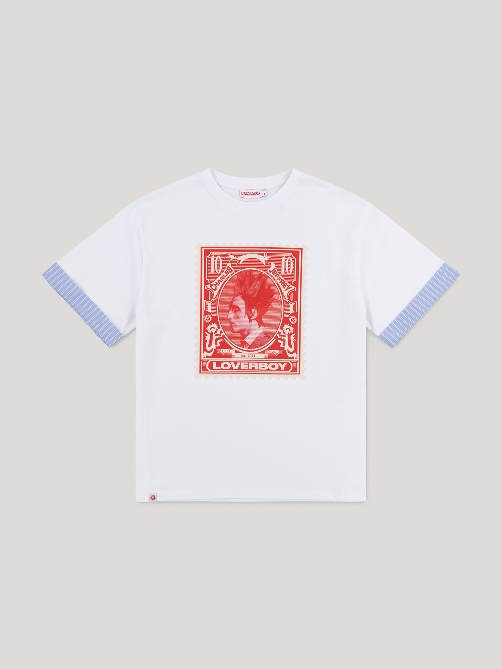 LOVERBOY TURN UP TEE 上衣