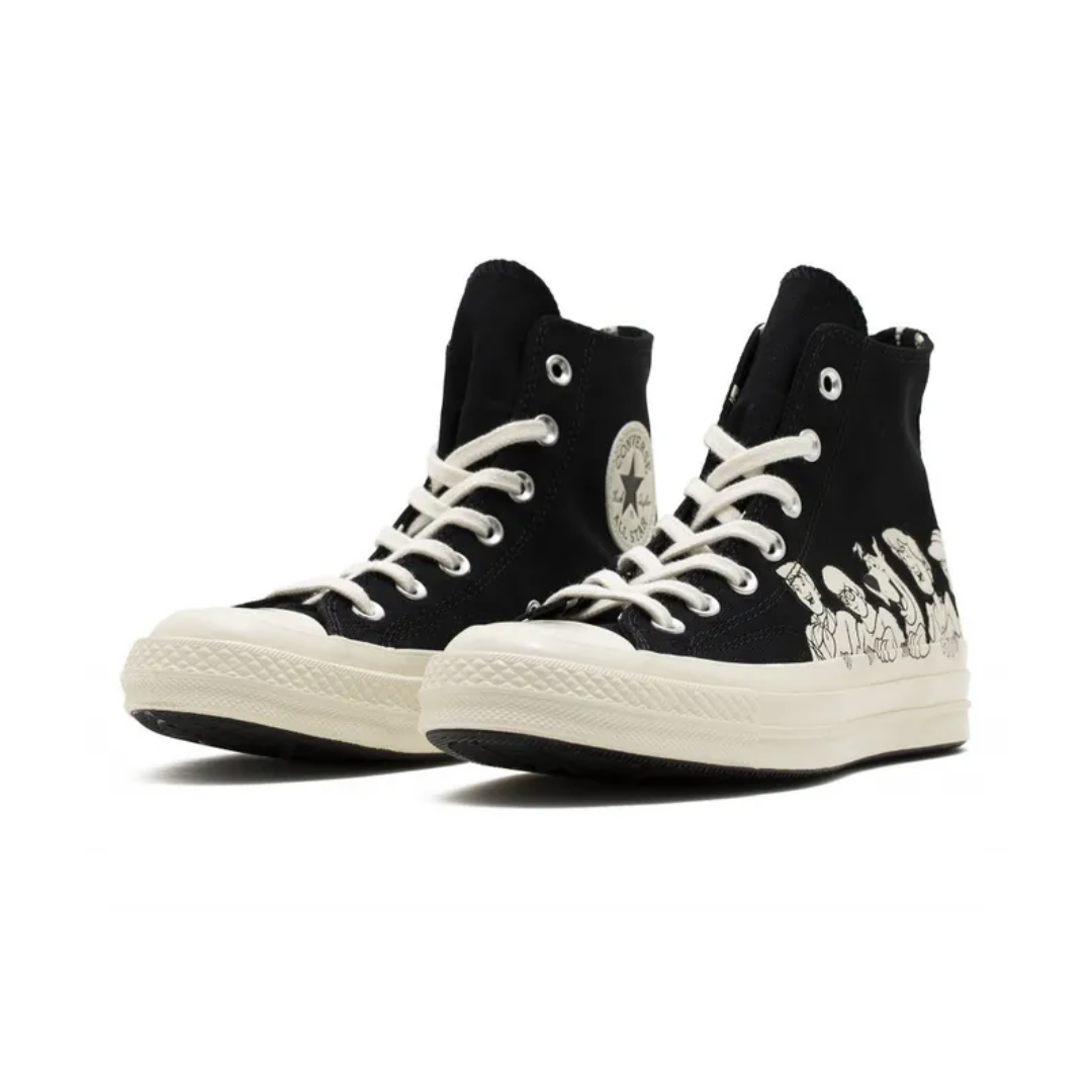 Converse by Scooby Doo All Star 黑白 黑色 169082C