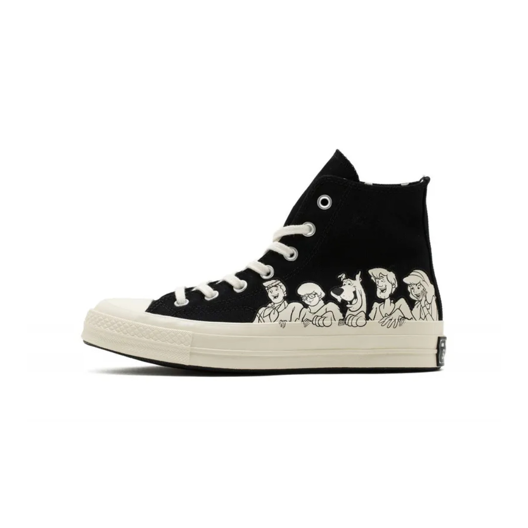 Converse by Scooby Doo All Star 黑白 黑色 169082C