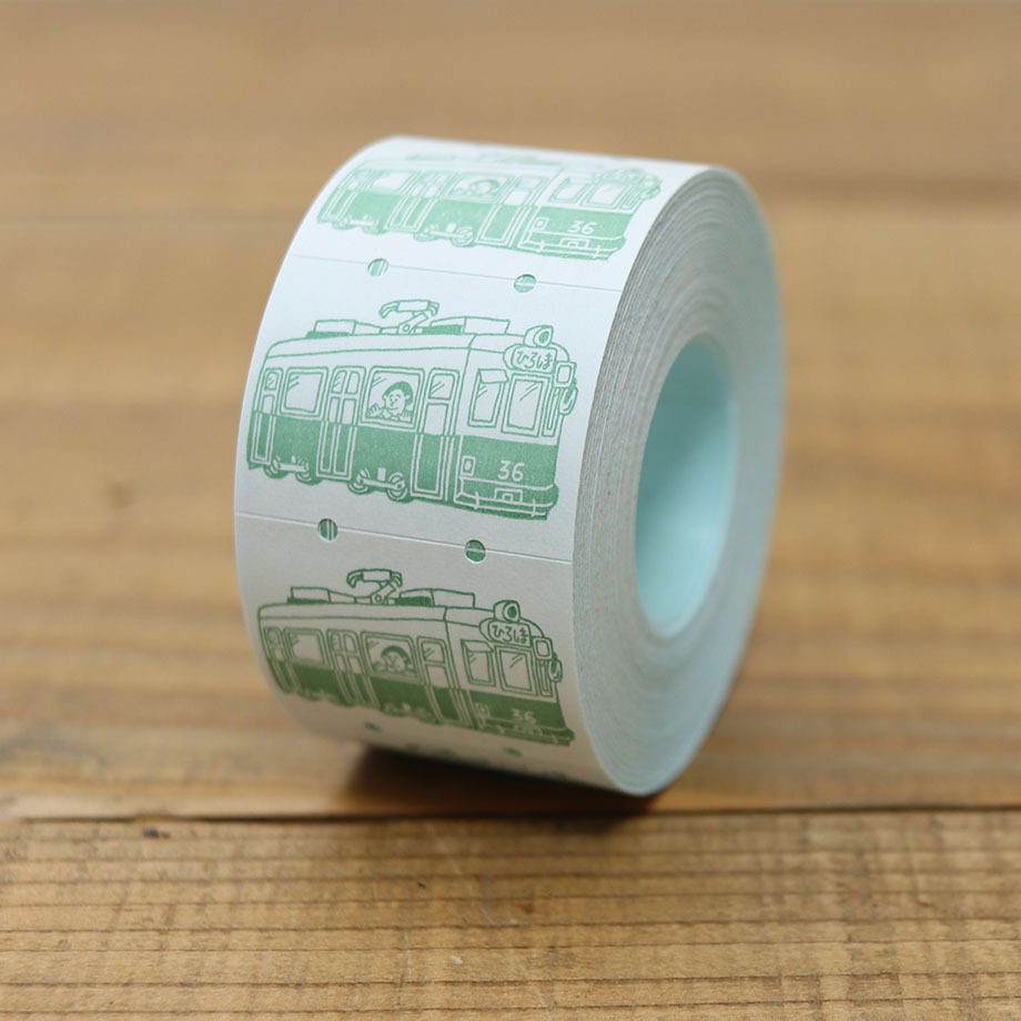 日本36Sublo．電車 標籤機貼紙膠帶 <整捲/分裝>