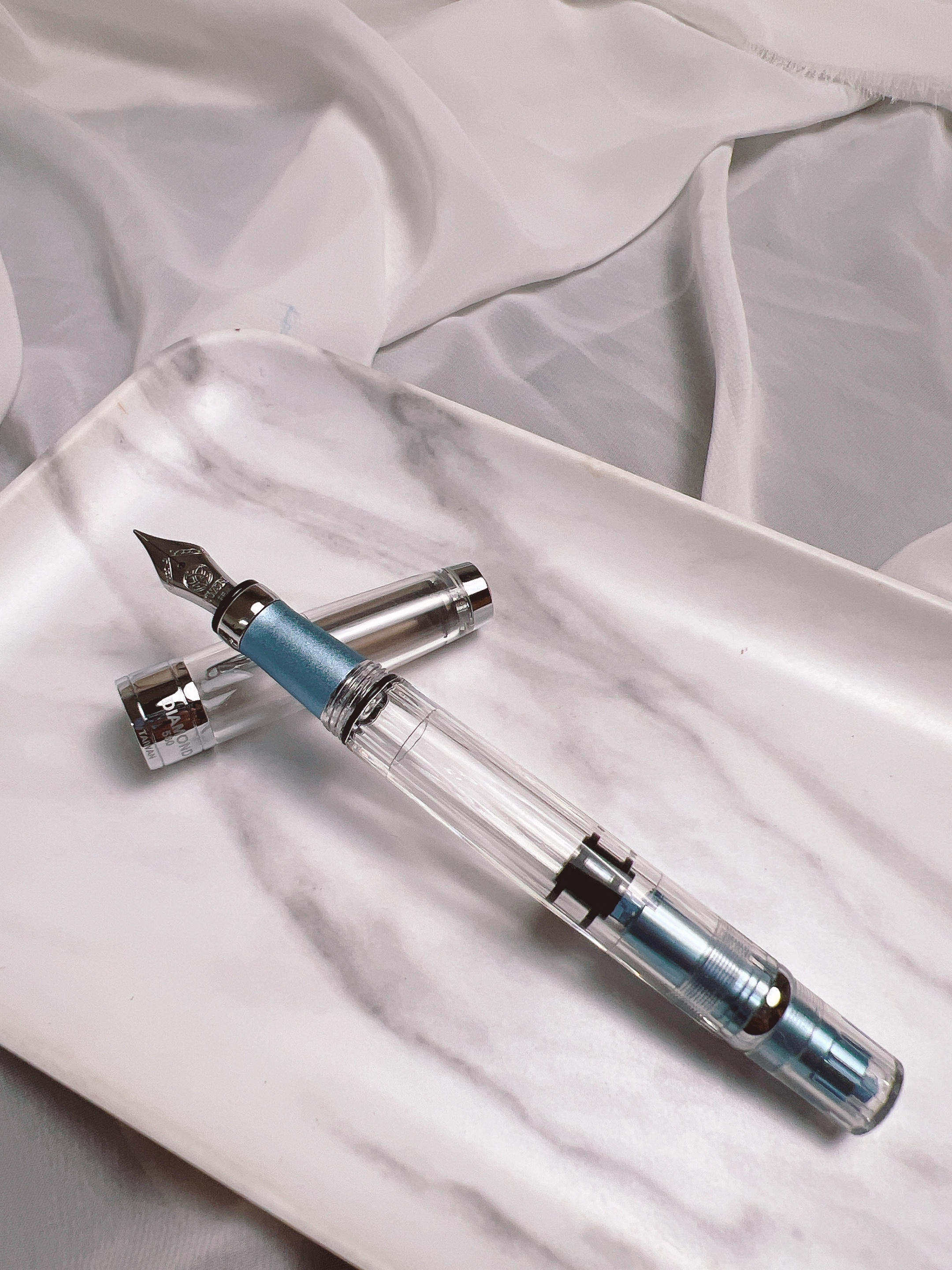 三文堂 TWSBI｜鑽石580AL 鋼筆 2024限定色 冰山