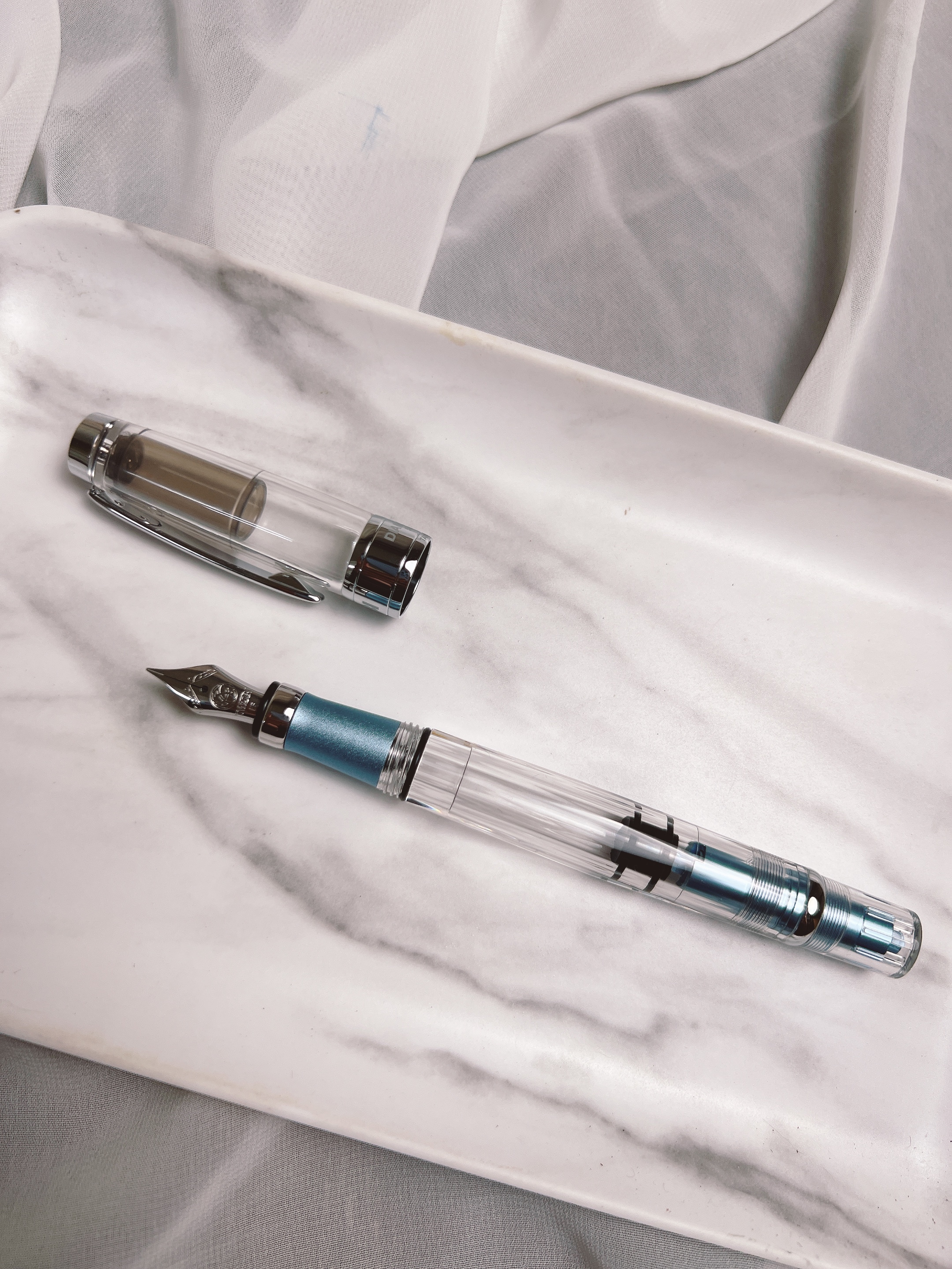 三文堂 TWSBI｜鑽石580AL 鋼筆 2024限定色 冰山