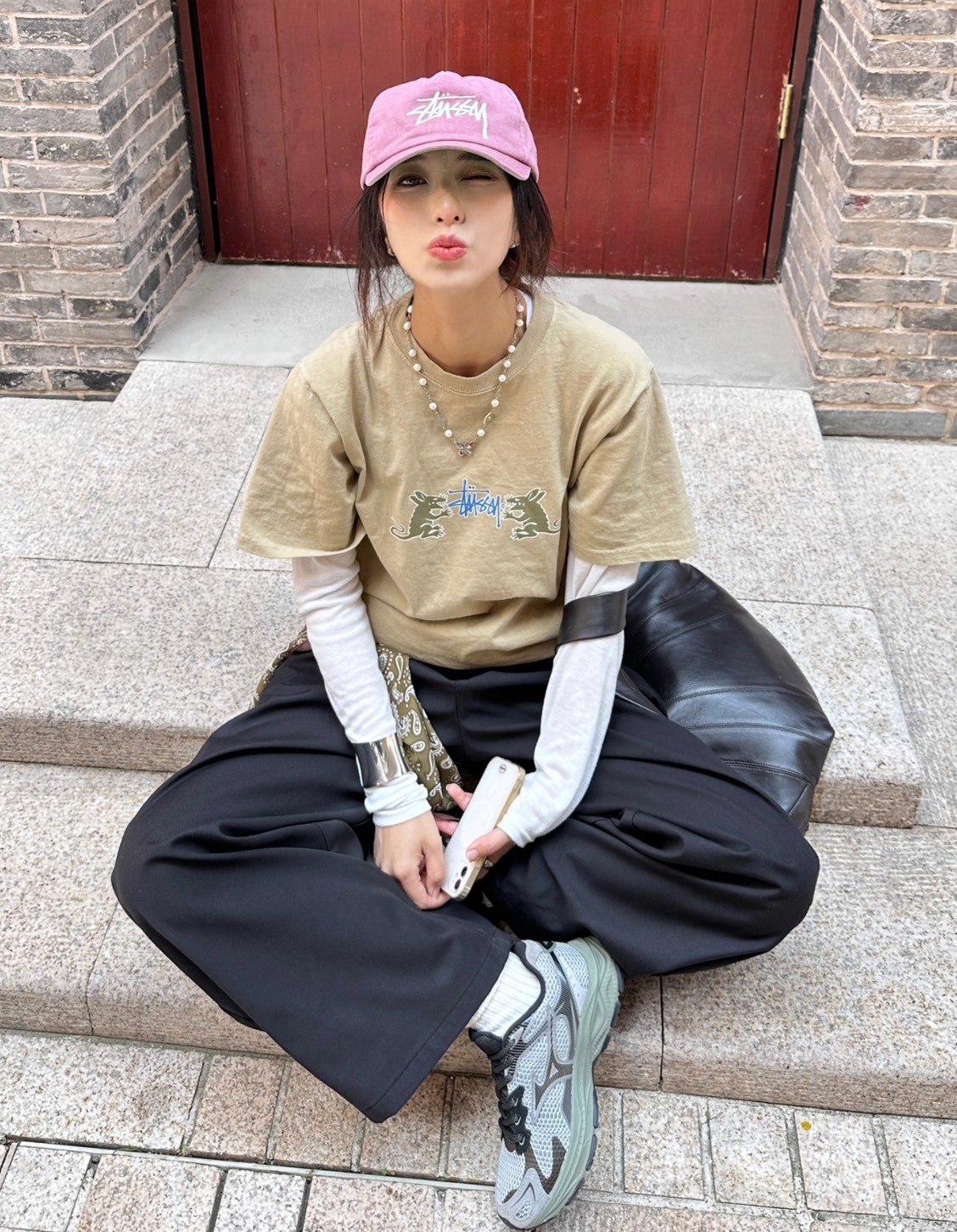 Mizuno Racer S 灰綠 復古低幫跑鞋 男女同款