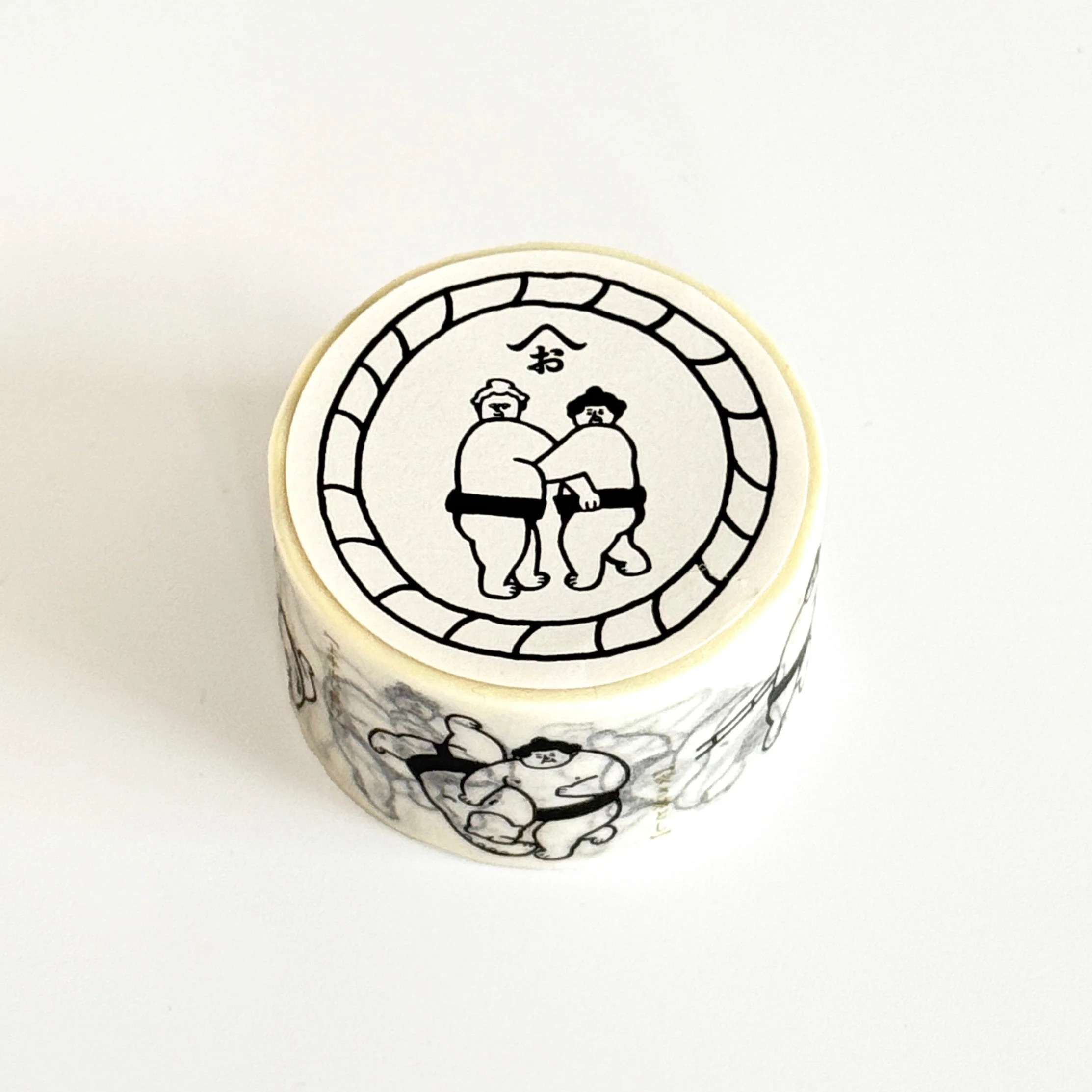 西東 x 水縞｜相撲君決勝技｜和紙膠帶 / 水縞 / 日本