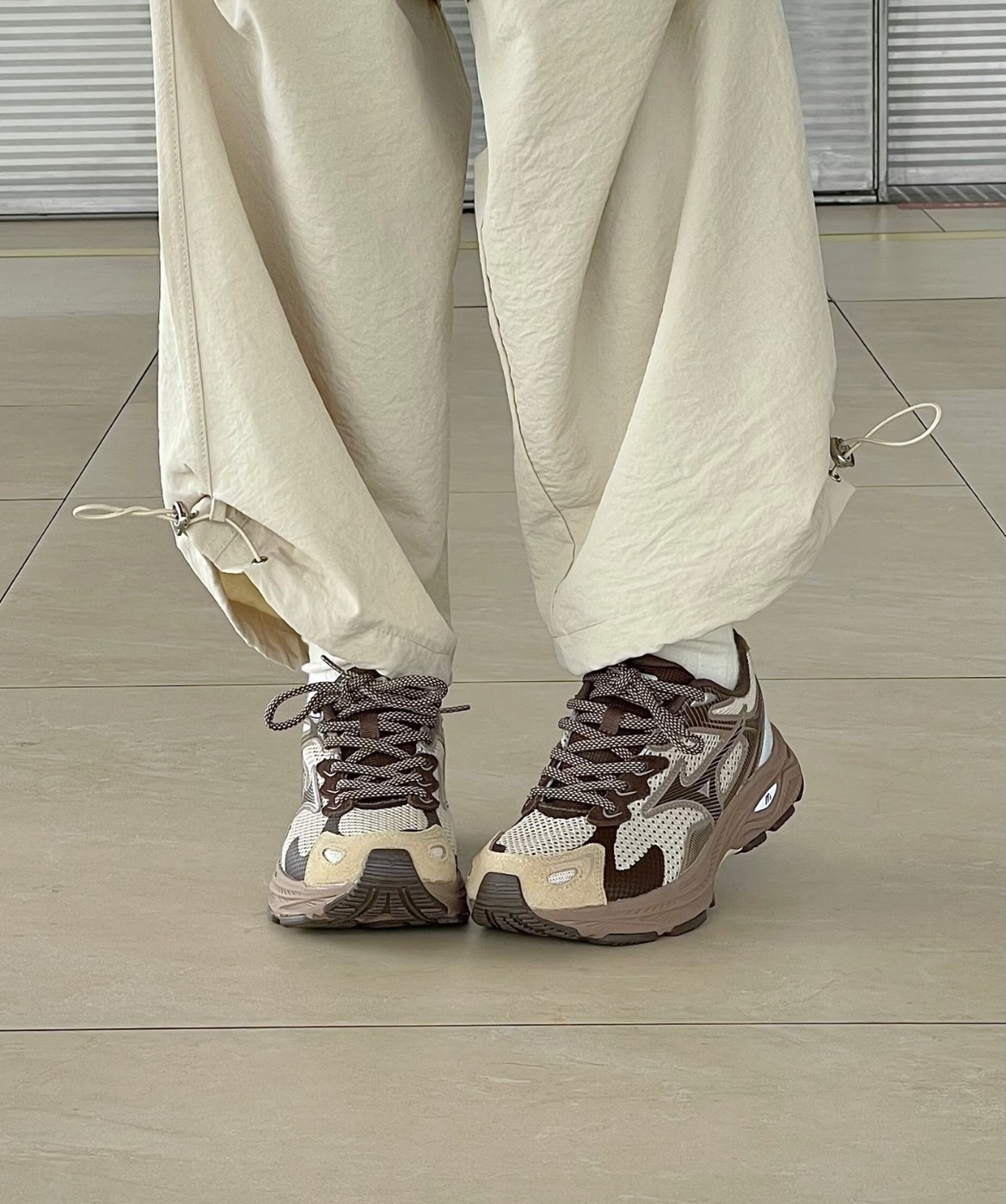 MIZUNO RACER S 美津濃 焦糖栗棕 大地色 奶茶色 復古休閒運動鞋 男女款 D1GH223523