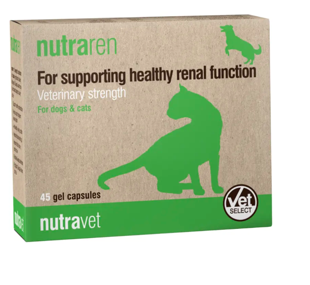 Nutravet - Nutraren腎臟補充劑 (貓狗適用) 每盒45粒