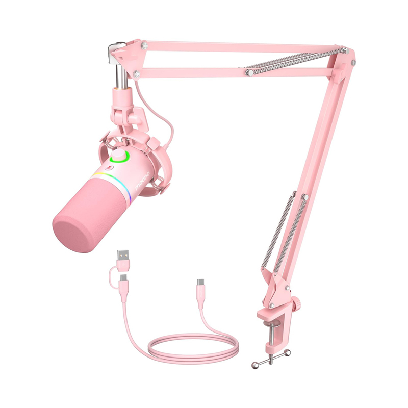 Maono PD200XS RGB 動圈式麥克風｜USB/XLR