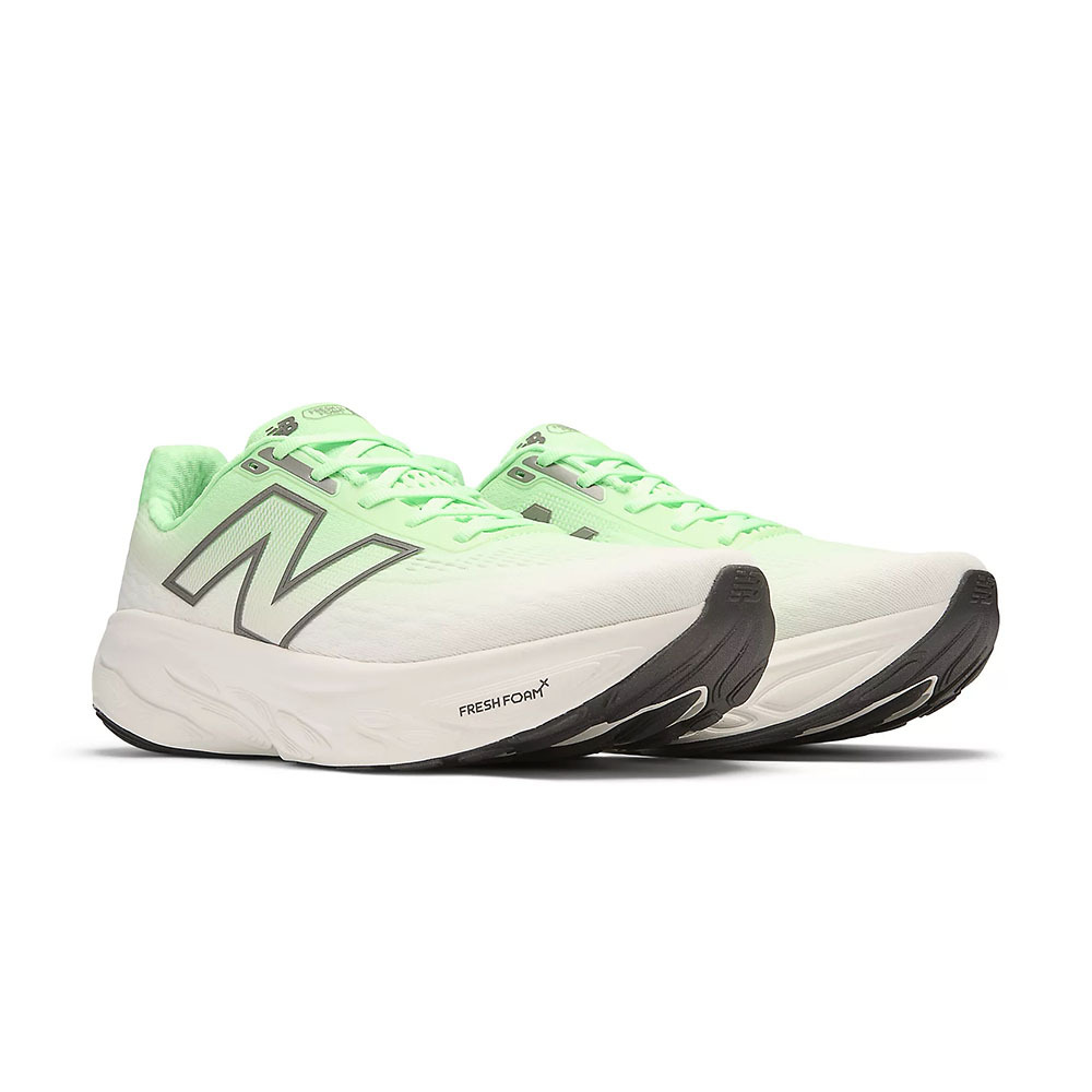 New Balance Fresh Foam X 1080v14 男鞋 綠灰色 2E寬楦 緩震 慢跑鞋 M1080J14