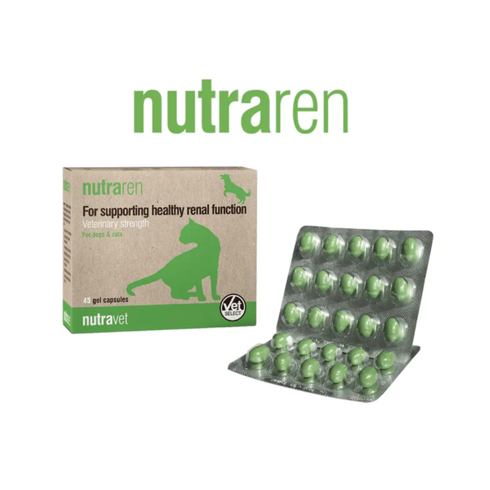 Nutravet - Nutraren腎臟補充劑 (貓狗適用) 每盒45粒