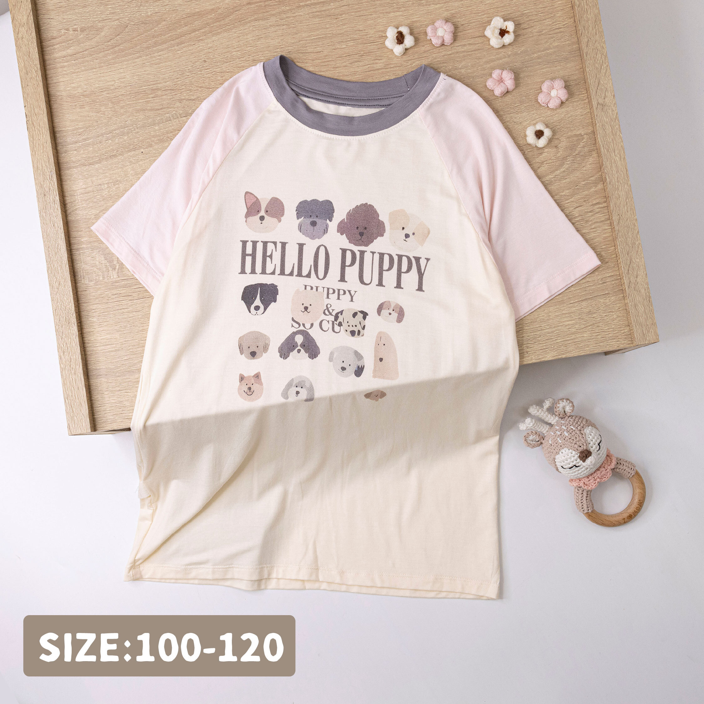 【JL0230】HELLO狗狗好朋友質感睡裙/居家服