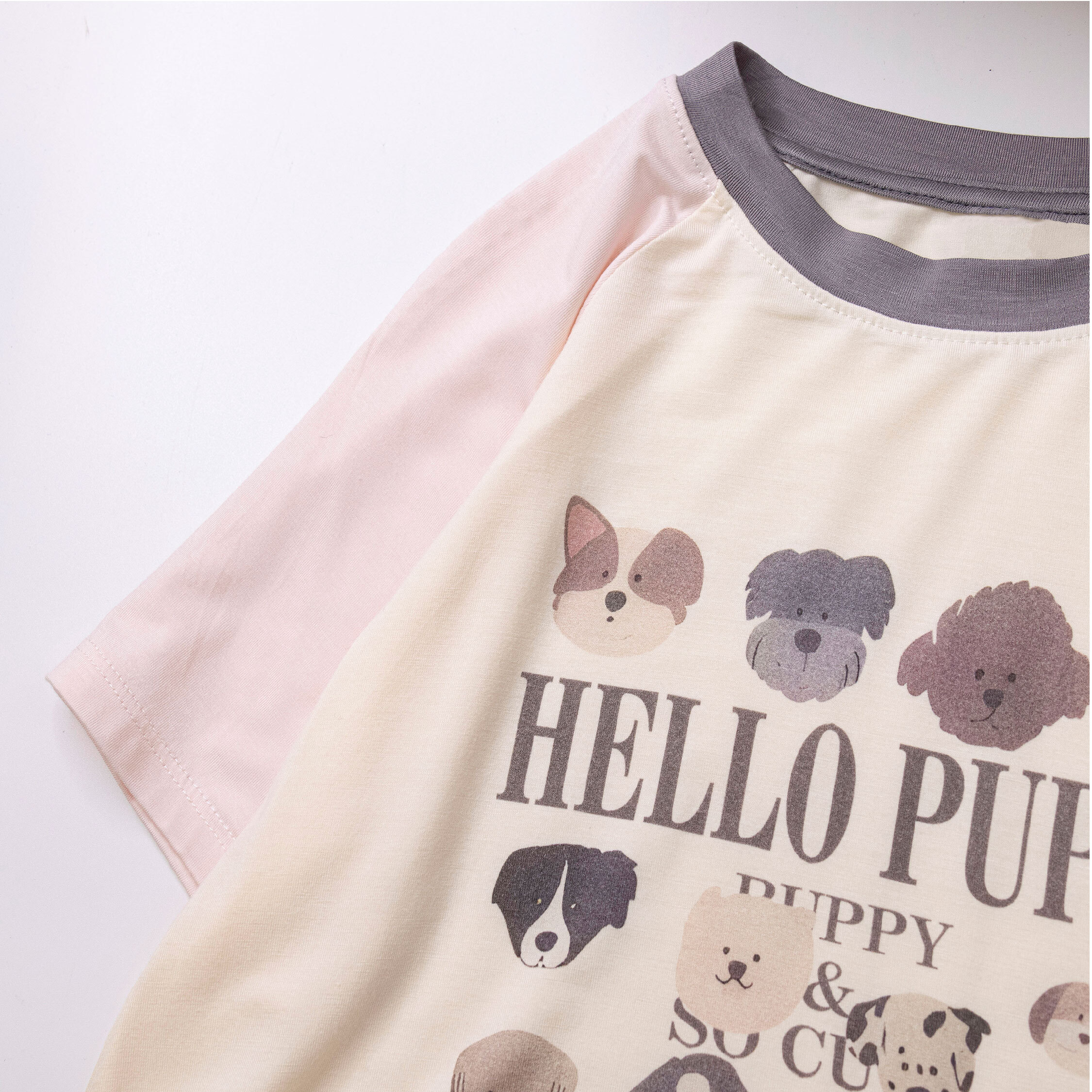 【JL0230】HELLO狗狗好朋友質感睡裙/居家服