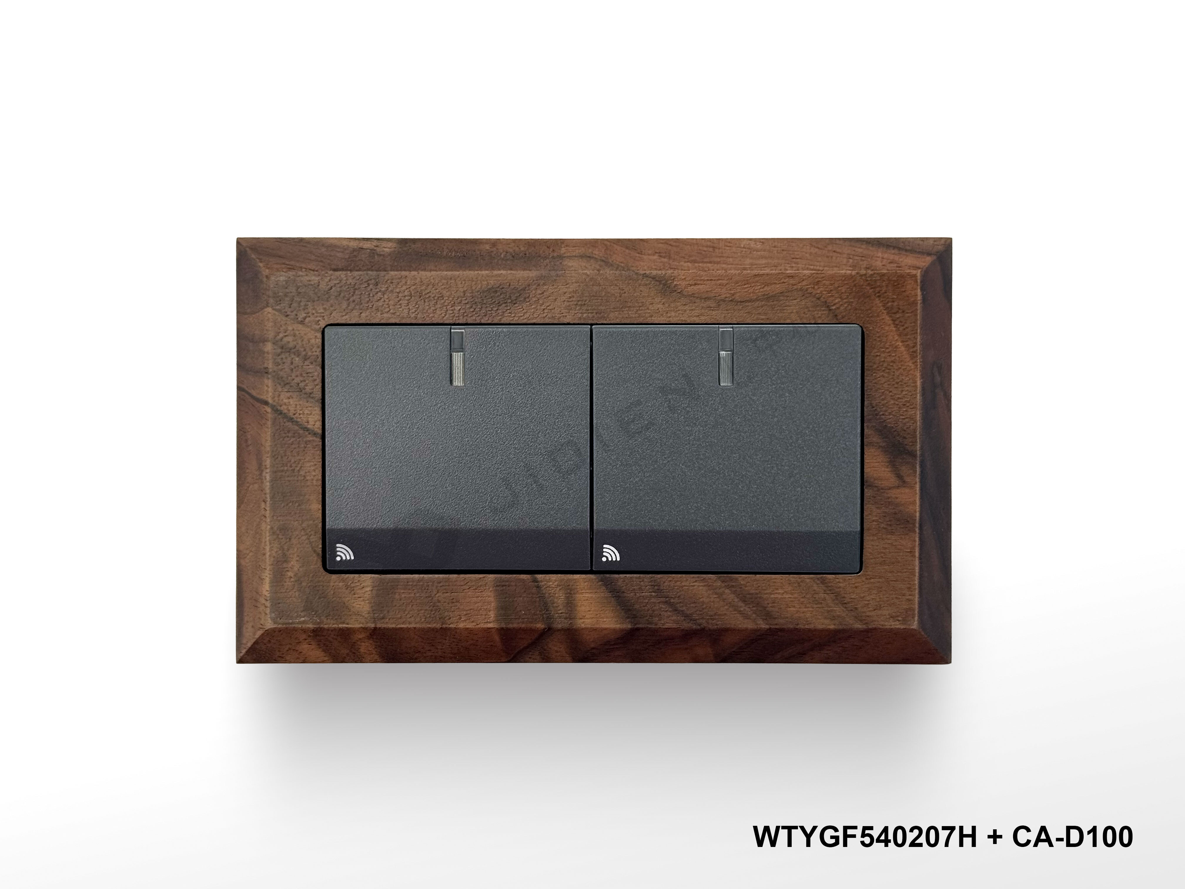 Panasonic GLATIMA 二切埋入式 IoT 智慧開關 (Wi-Fi通訊) WTYGF540207H (灰色)