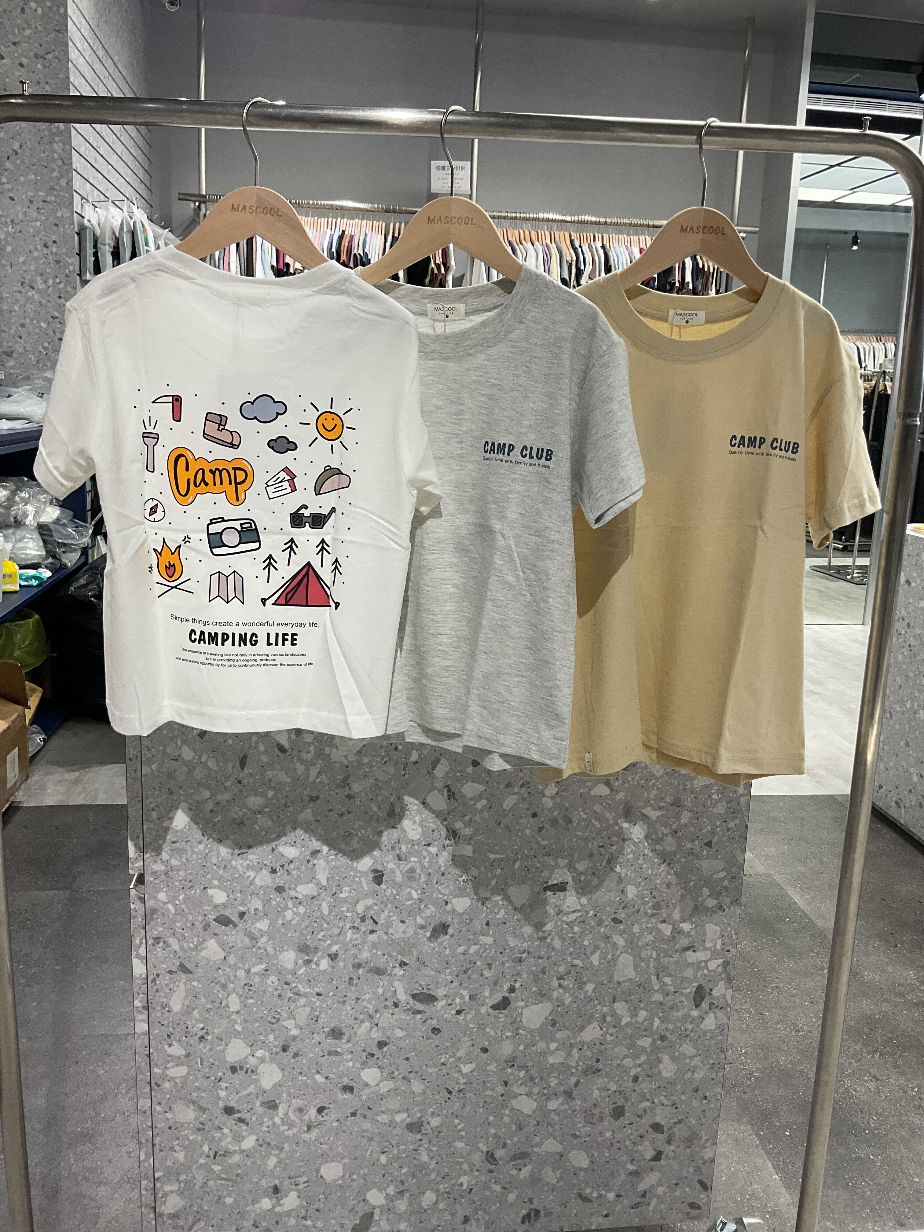 MS-KID11 CAMP CLUB兒童短袖