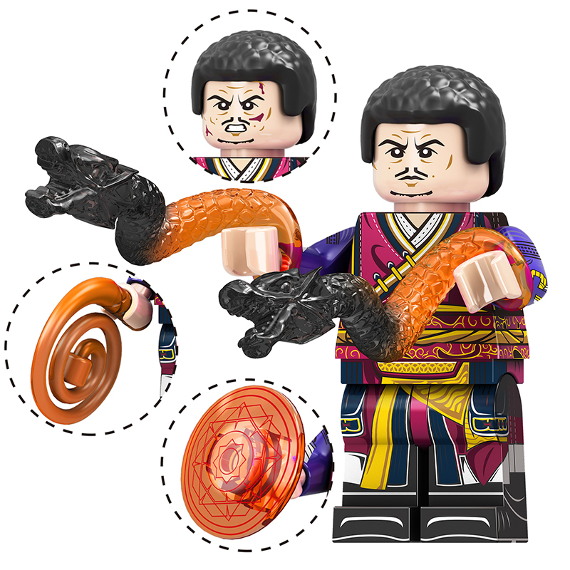 Doctor Strange Wong Custom Minifigures Minifigs fit Lego TV6209 TV1078