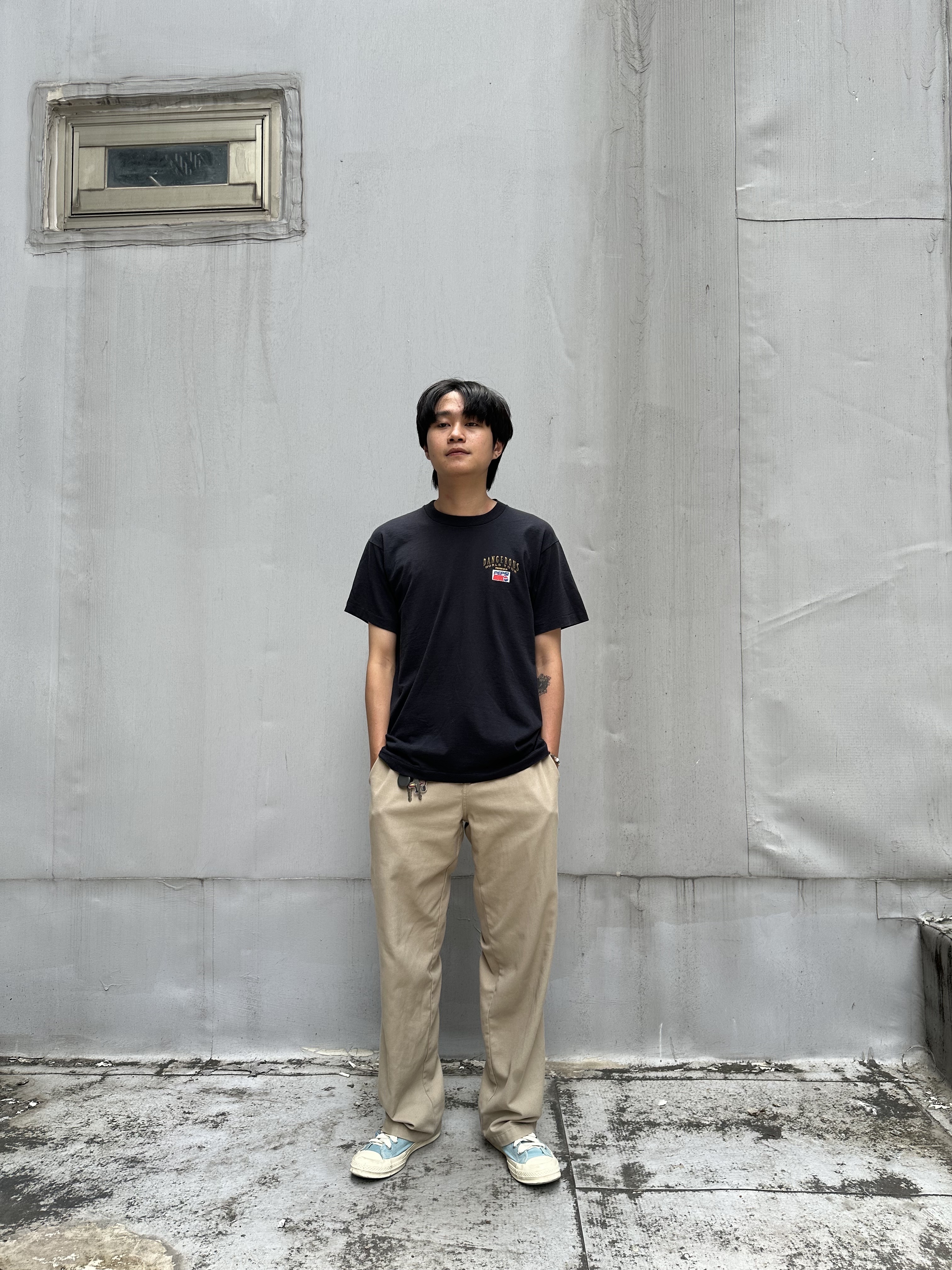 MICHAEL JACKSON×PEPSIDANGEROUS World Tour TeeMade in USA