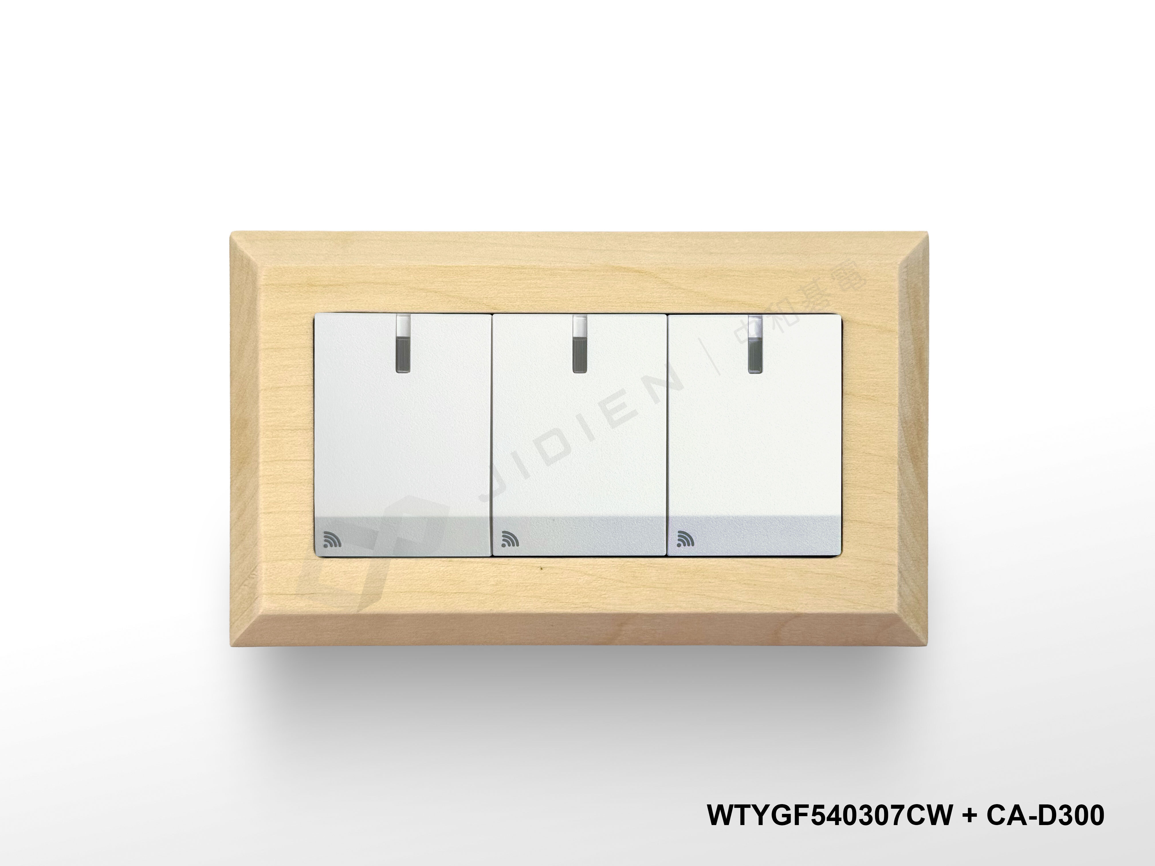 Panasonic GLATIMA 三切埋入式 IoT 智慧開關 (Wi-Fi通訊) WTYGF540307CW (陶瓷白)