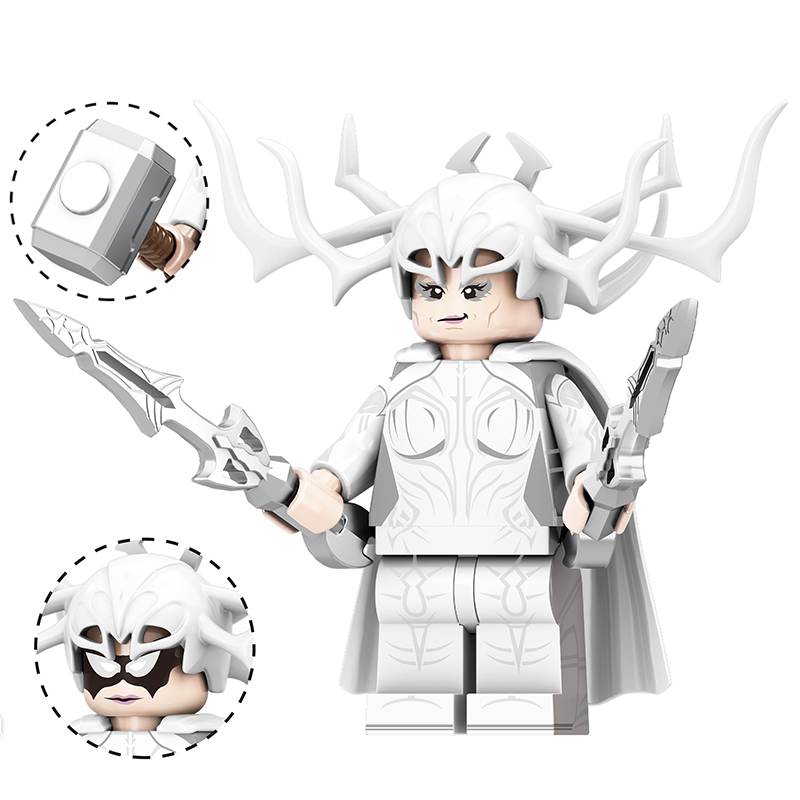 Spider-Man Hela Doctor Strange Custom Minifigures Set Fit Lego TV6209