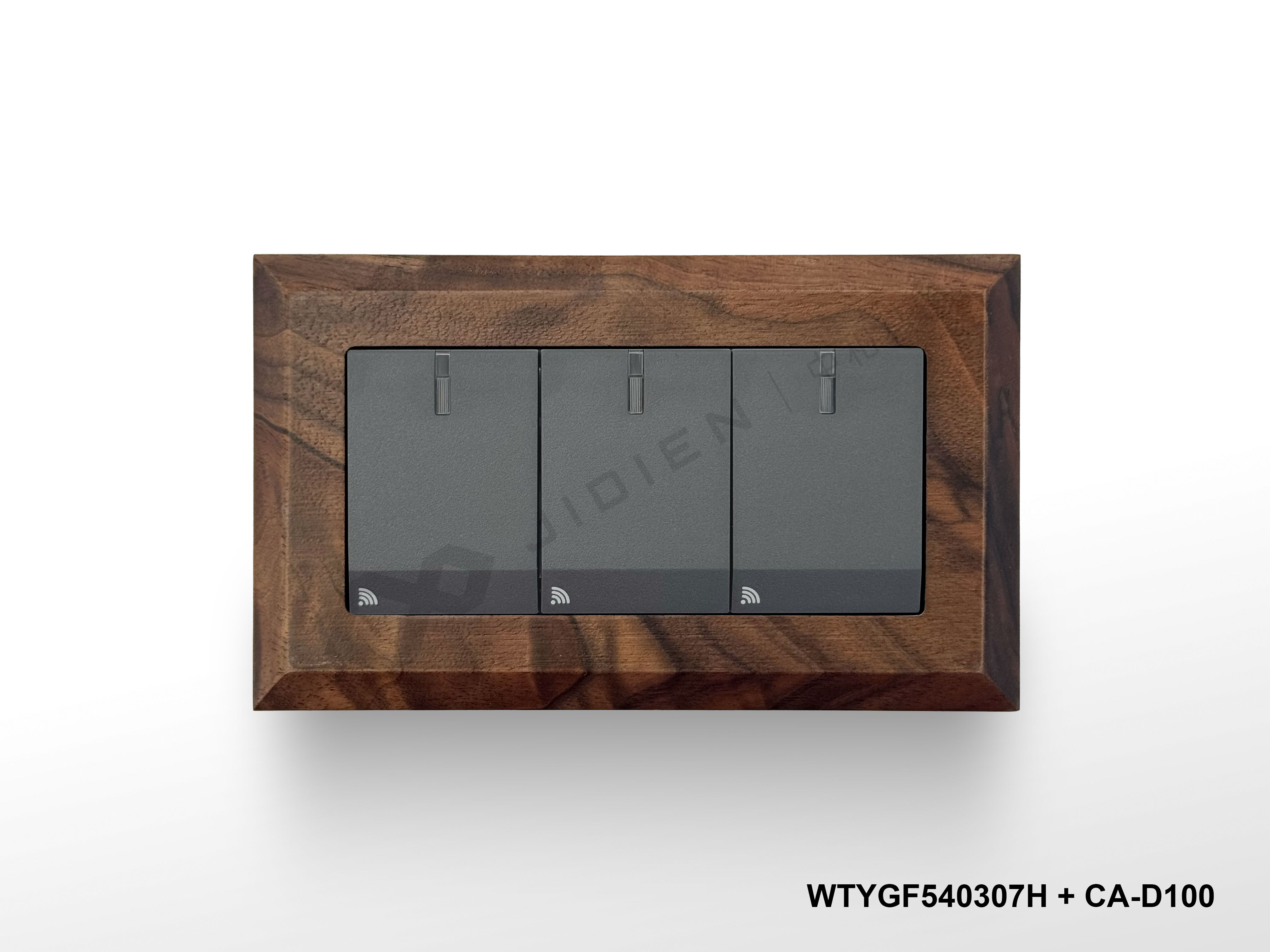 Panasonic GLATIMA 三切埋入式 IoT 智慧開關 (Wi-Fi通訊) WTYGF540307H (灰色)