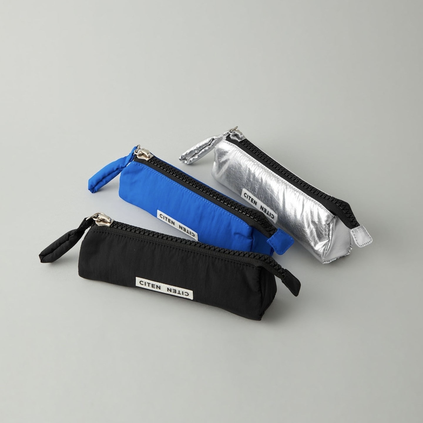 CITEN 筆袋 PUFF鉛筆袋 長型收納包 多色 日本代購