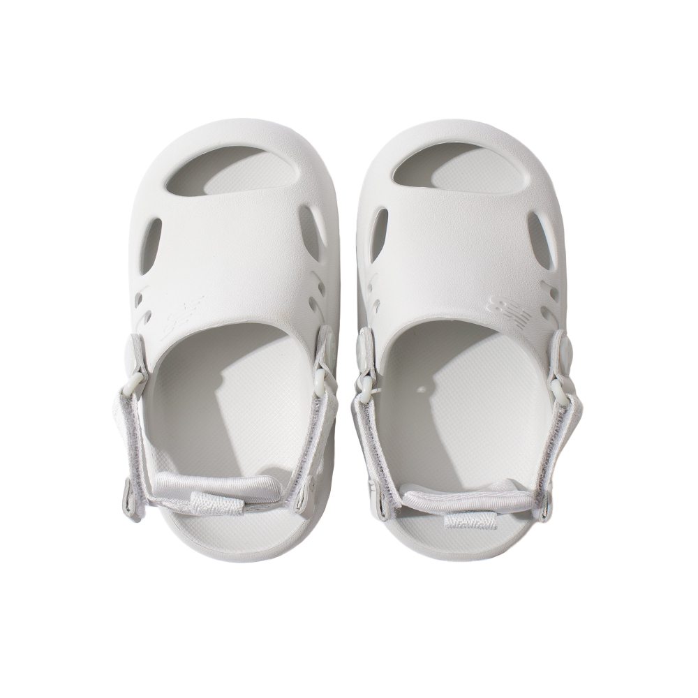 New Balance K8811 中童 童鞋 淺灰色 魔鬼氈 護趾 防水 小朋友 M楦 休閒 涼鞋 SYCLGC1