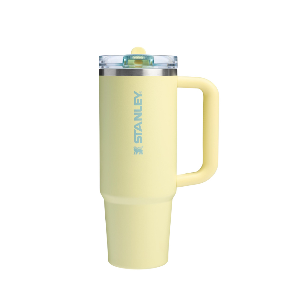 STANLEY 防漏吸管隨手杯 0.88L / 萊姆黃