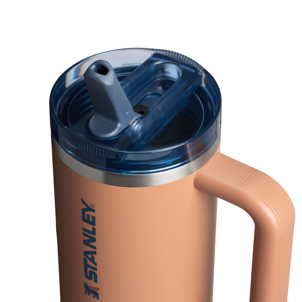 STANLEY 防漏吸管隨手杯 0.88L /暮日棕