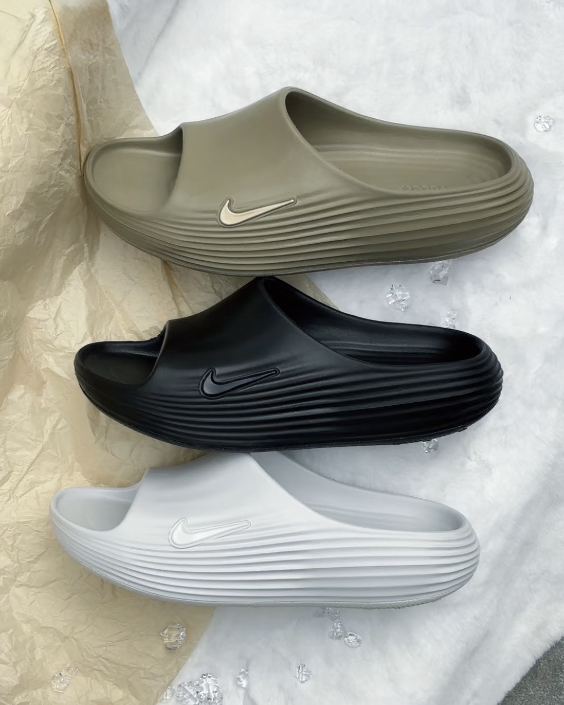 Nike Reactx Rejuven8 Slide 男鞋 女鞋 立體LOGO Q彈 軟底 防水 拖鞋
