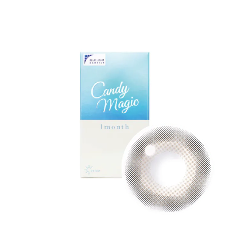 魔幻糖果抗藍光月拋(1片)嚕嚕棕