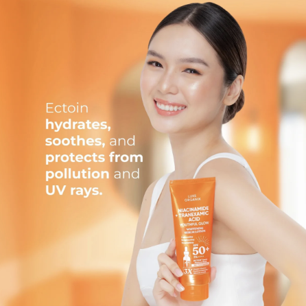 Luxe Organix Niacinamide + Tranexamic Acid Whitening Serum Lotion SPF 50 PA++++