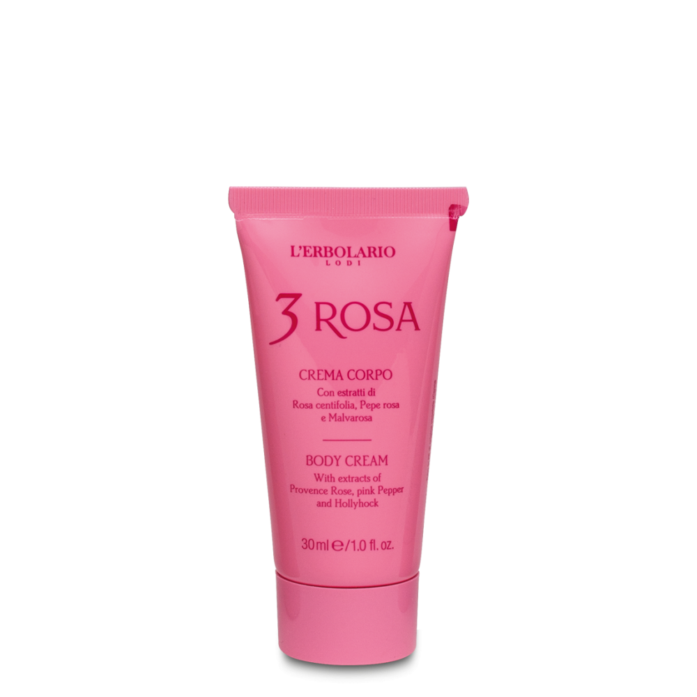 3式玫瑰潤膚霜旅行裝