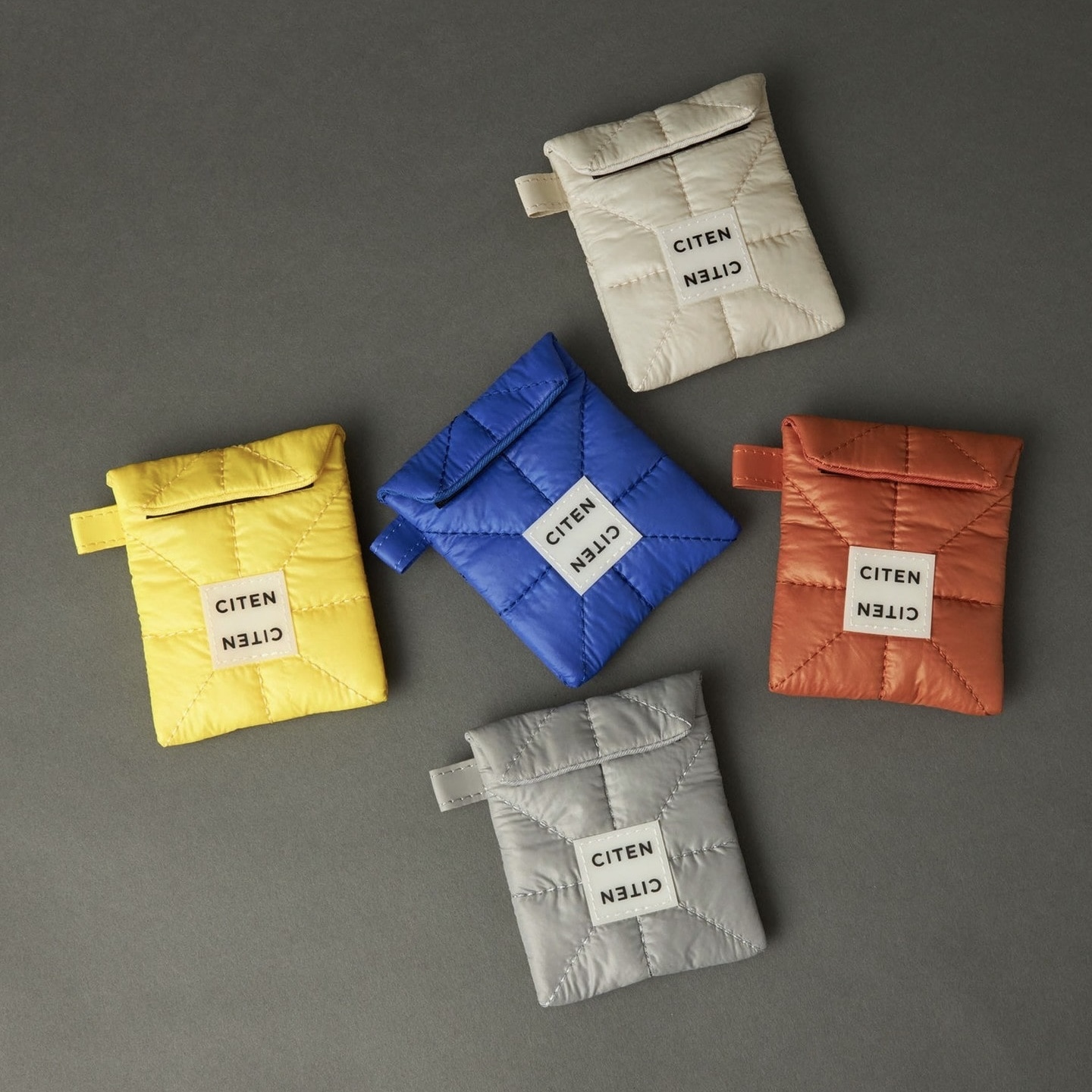 CITEN 迷你 鋪棉收納包 S號 吊飾掛鉤 日本代購