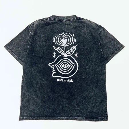 Sight peace & love tee