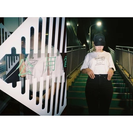 Sight 雙頭怪Tee 白色