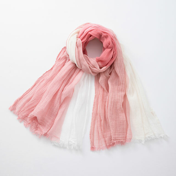 中川政七商店 - 蚊帳織混色披肩 / 薄紅