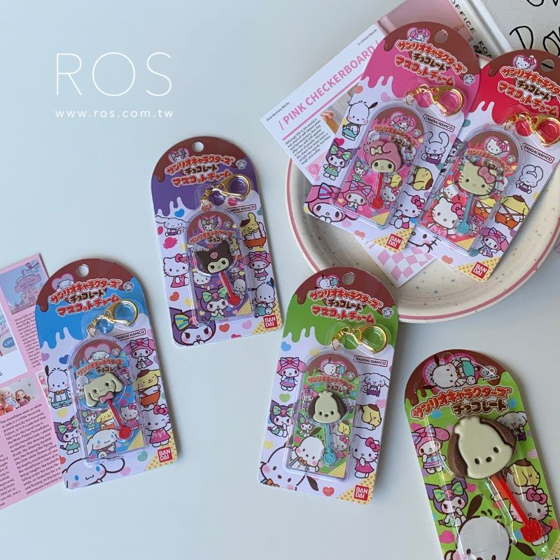 🇯🇵日本限定 新款Sanrio 三麗鷗 X Peko 不二家 巧克力棒立體造型鑰匙圈(5kinds)