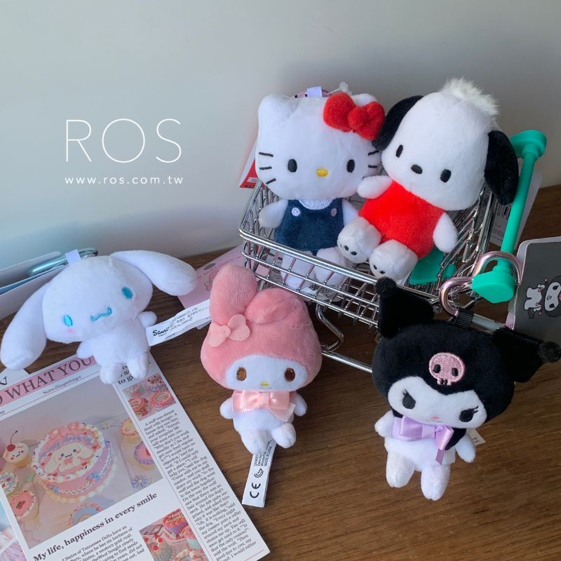 🇯🇵日本限定 Sanrio 三麗鷗絨毛玩偶吊飾(5kinds)