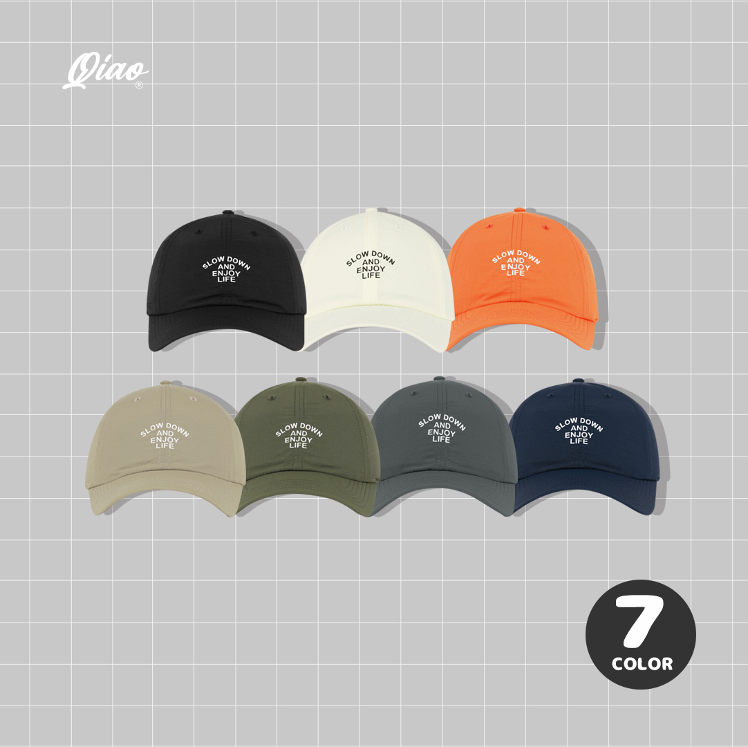 VINTAGE CAP - SLOW DOWN 速乾材質老帽
