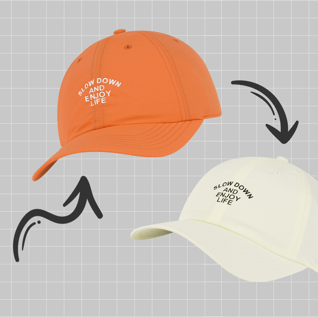 VINTAGE CAP - SLOW DOWN 速乾材質老帽