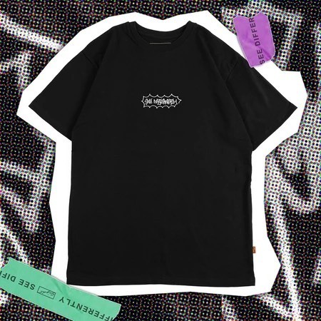 Sight 蜘蛛短tee黑色