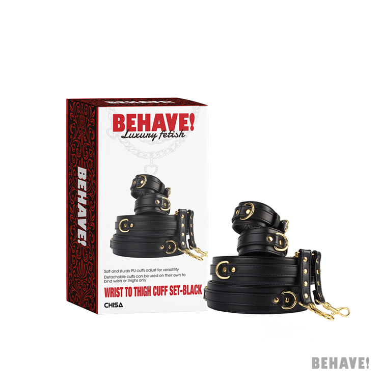 behave手銬 手腳束縛 手腳銬 BDSM道具 sm手腿銬