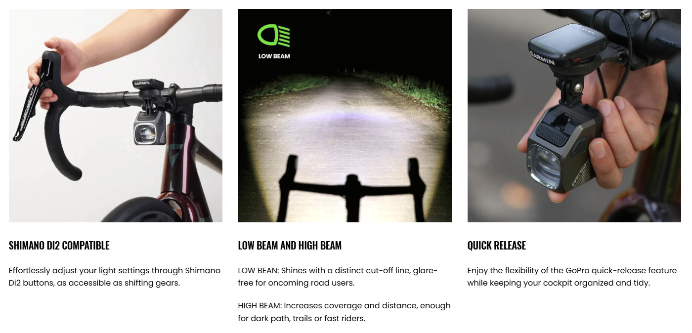 Magicshine EVO 1700SD Shimano Di2 Compatible Bike Front Light