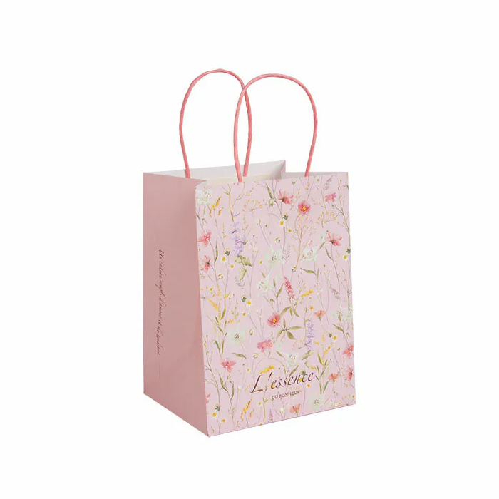 手提紙袋 大6K-L(方) 花草集 25入/包 14*19.5*12cm【3-2810630】