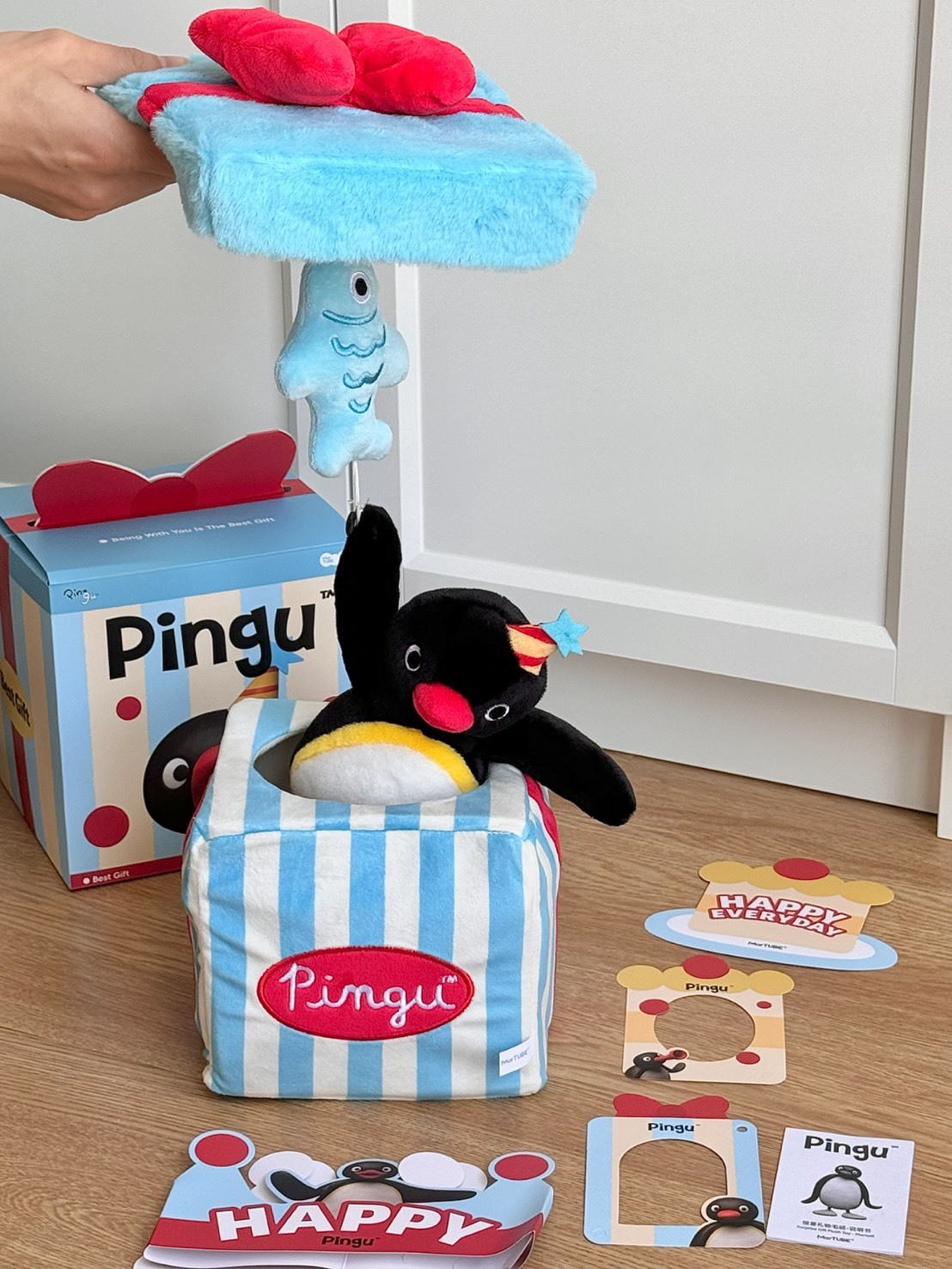 PINGU 驚喜毛絨盒子禮盒